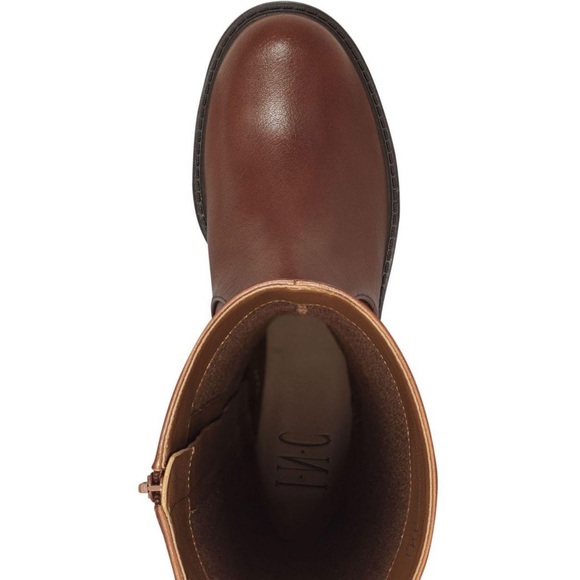 International Concepts Riding Boots Cognac Leather - Picture 8 of 9